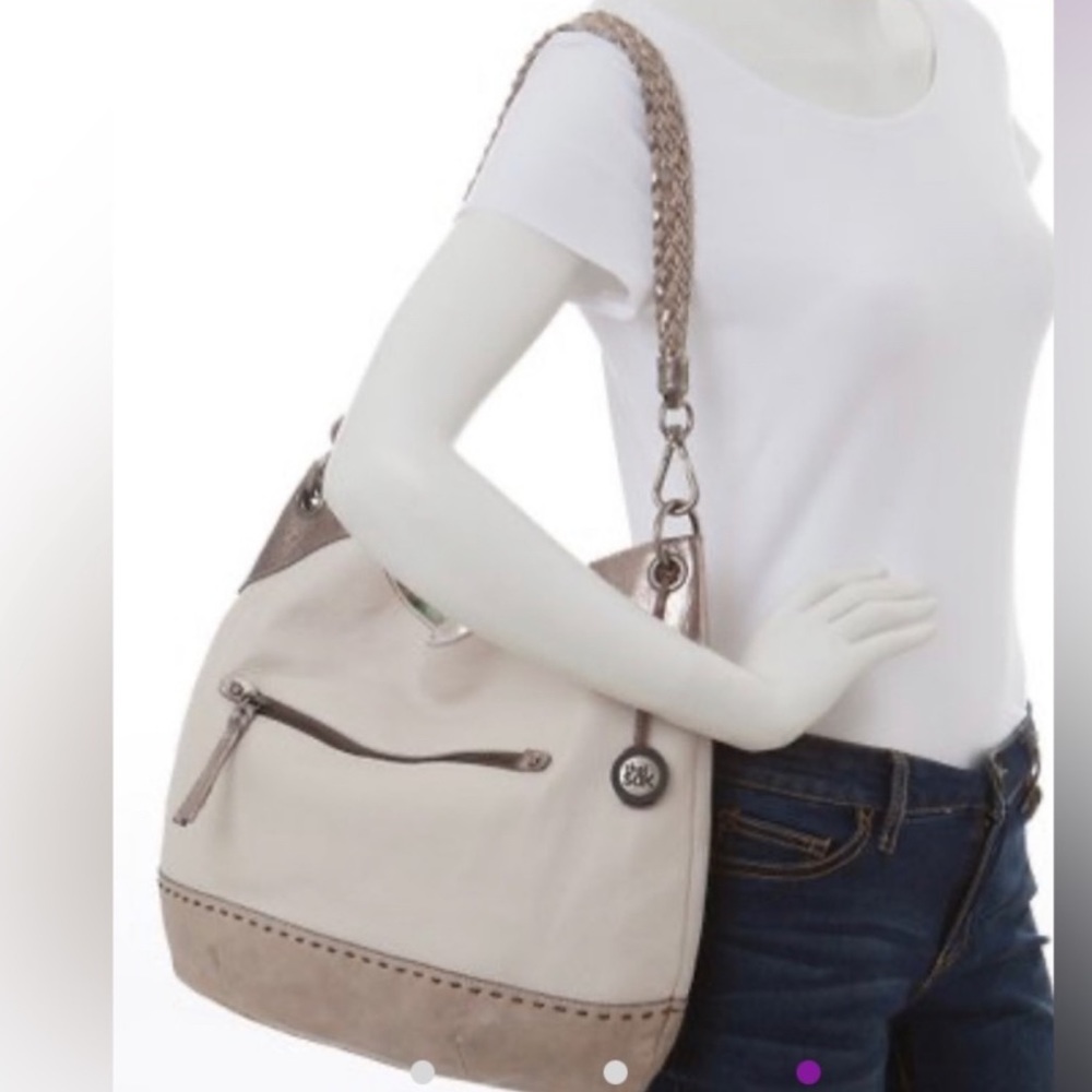 The Sak Indio Color Block Demi Shadow Hobo Bag - image 1